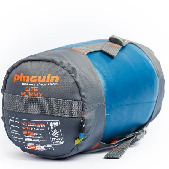 Спальный мешок Pinguin Lite Mummy (14/10°C), 195 см - Right Zip, Petrol (PNG 228465), изображение 4