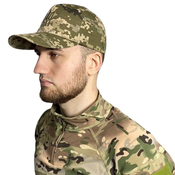 Кепка Ranger военная ВСУ герб пиксель (RA8930), Цвет: Пиксель, изображение 5