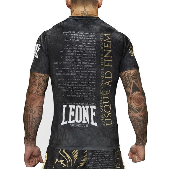 Рашгард с коротким рукавом Leone Legionarivs Black S (3467_500193), Размер: S, изображение 4