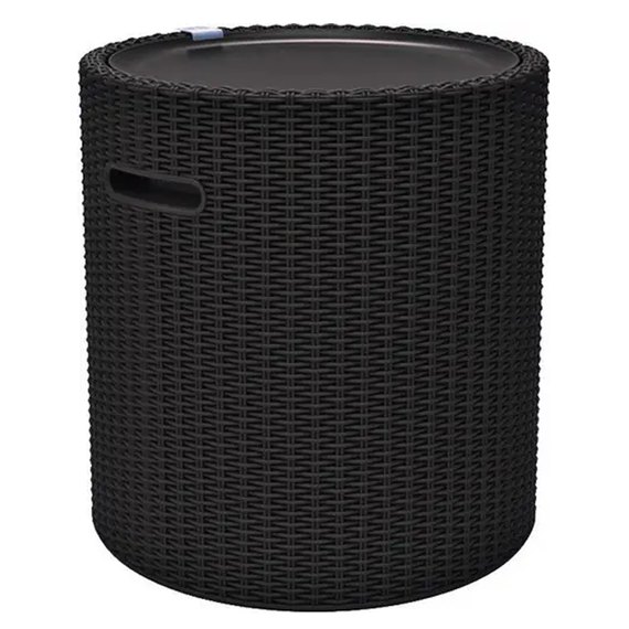 Стол-сундук Keter Cool Stool пластик коричневый (7290106923621)