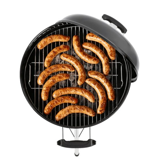 Вугільний гриль Weber Compact Kettle 47 см чорний 1221004, зображення 6