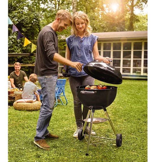 Угольный гриль Weber One-Touch-Original 47 см черный 1241304, изображение 3