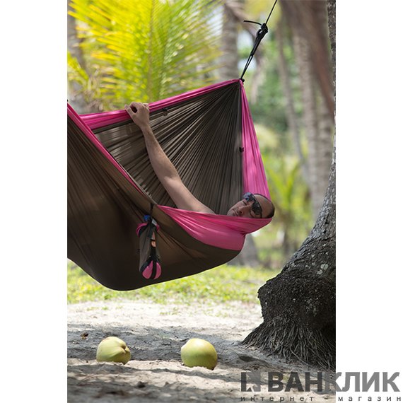 Двухместный туристический гамак La Siesta Colibri fuchsia CLH20-7