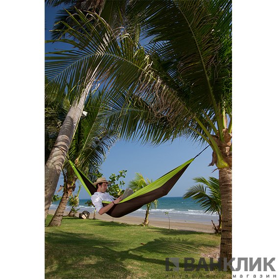 Двухместный туристический гамак La Siesta Colibri green CLH20-4