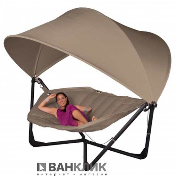 Гамак с рейками La Siesta Sereniti taupe SRO156-U6