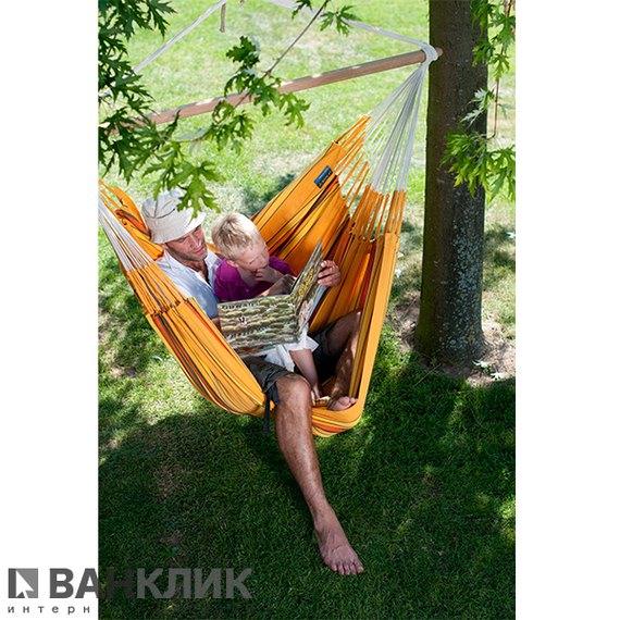 Подвесной сидячий гамак La Siesta Currambera apricot CUL21-5
