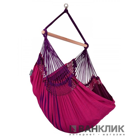 Подвесные качели-гамаки La Siesta Mares fuchsia MAC18-7