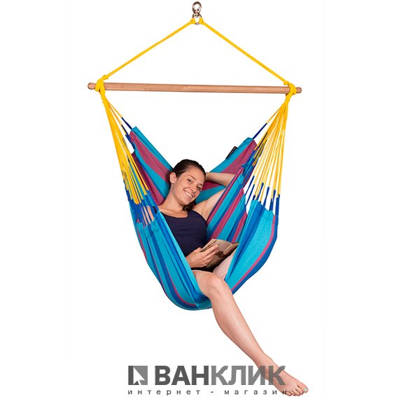 Подвесные стулья-гамаки La Siesta Sonrisa prune SNC14-3