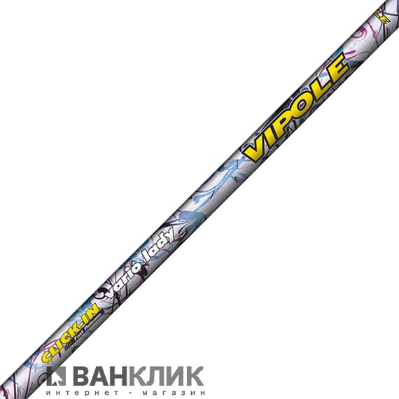 Треккинговые палки Vipole Vario Lady Click-In Flower