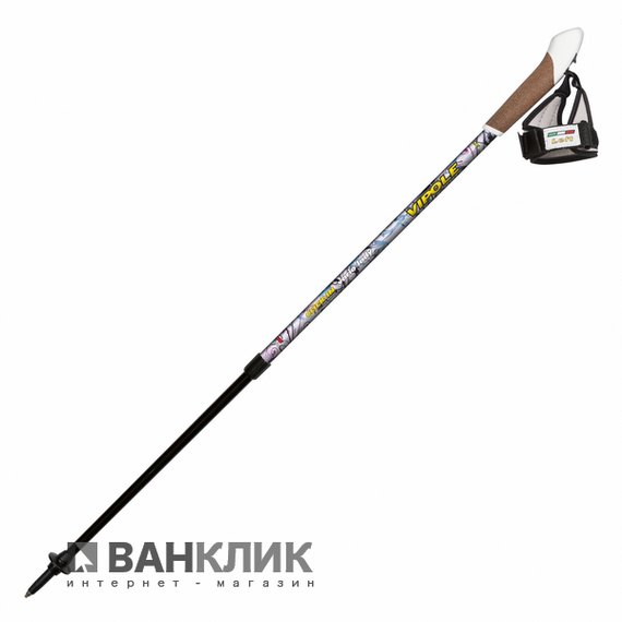 Треккинговые палки Vipole Vario Lady Click-In Flower