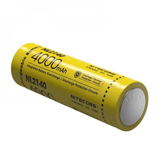 Аккумулятор 21700 Nitecore 4000 mAh NL2140 (6-1379_40), изображение 4