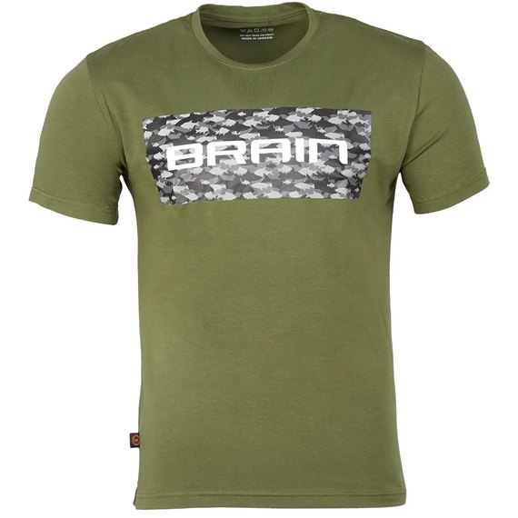 Футболка Brain 2022 L khaki (1858.53.69), Розмір : L, Колір: Khaki