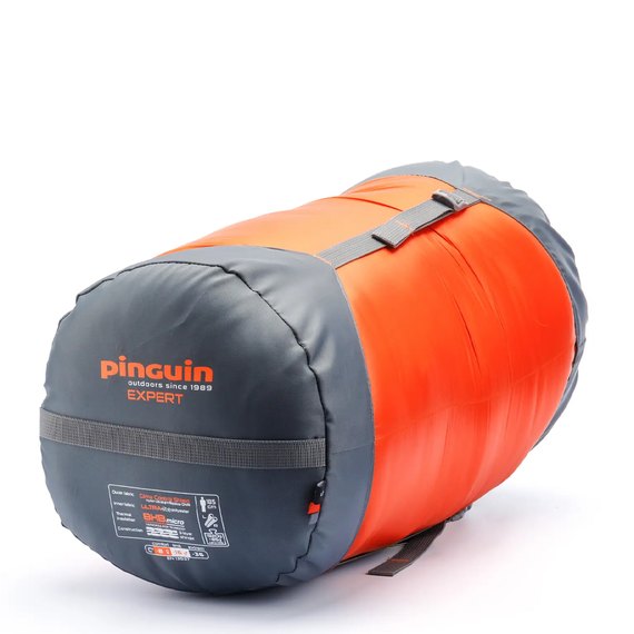 Спальный мешок Pinguin Expert (-8°С/-16°С), 185 см - Left Zip, Orange (PNG 233155), Сторона застежки: Левая, изображение 3