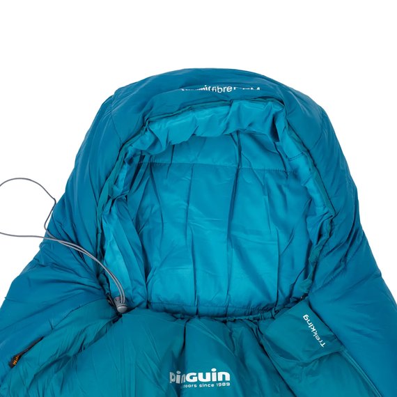 Спальный мешок Pinguin Trekking (1/-5°C), 205 см - Left Zip, Petrol (PNG 238563), Сторона застежки: Левая, Полная длина, см: 205, Цвет : Petrol, изображение 8