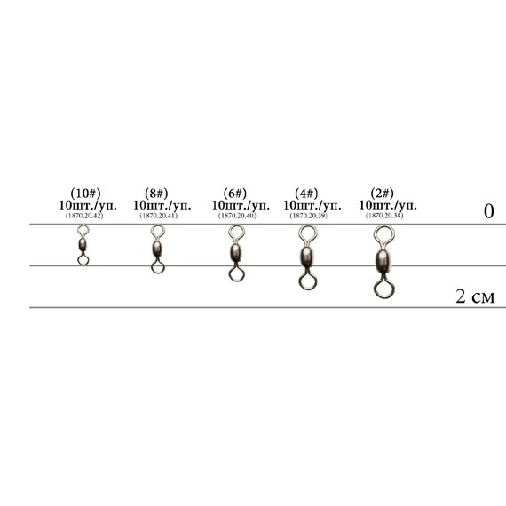 Вертлюжок Select SF0019 size 2 (10 шт/уп) (1870.20.38), изображение 3