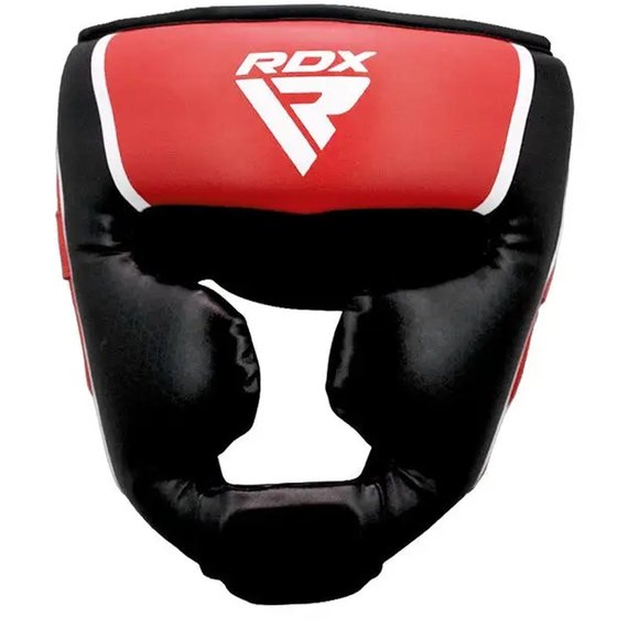 Боксерський шолом RDX AURA PLUS T-17 Red/Black XL (HGR-T17RB-XL+), Розмір: XL, Колір: Red/Black, зображення 2
