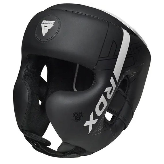 Боксерський шолом RDX F6 KARA Matte White L (HGR-F6MW-L), Розмір: L, Колір: Matte White, зображення 2