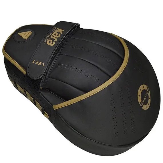 Лапы боксерские RDX F6 KARA Matte Golden (FPR-F6MGL), Цвет: Matte Golden, изображение 3