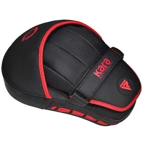 Лапы боксерские RDX F6 KARA Matte Red (FPR-F6MR), Цвет: Matte Red, изображение 3