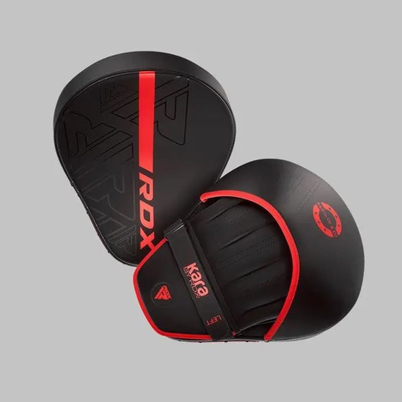 Лапы боксерские RDX F6 KARA Matte Red (FPR-F6MR), Цвет: Matte Red, изображение 4