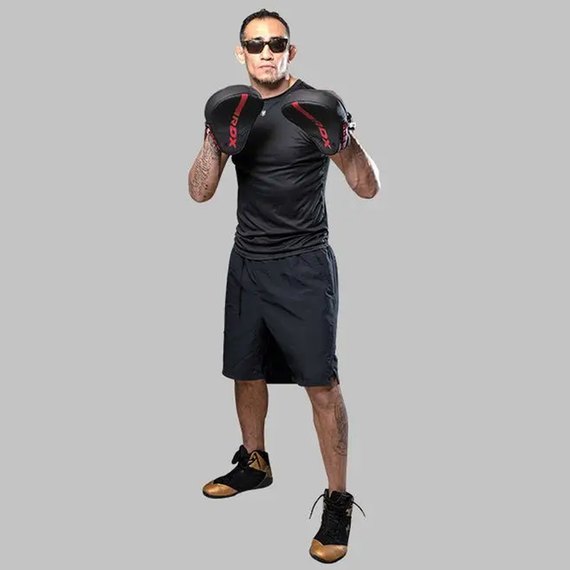 Лапы боксерские RDX F6 KARA Matte Red (FPR-F6MR), Цвет: Matte Red, изображение 6