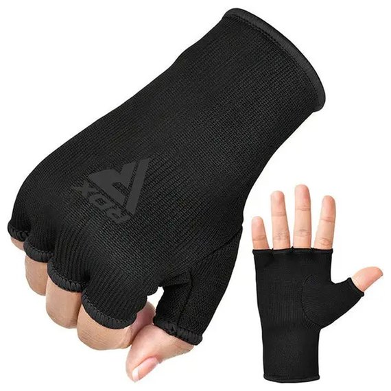 Бинт-перчатка RDX Inner Black/Black M (HYP-IBB-M), Размер: M, Цвет: Black, изображение 2