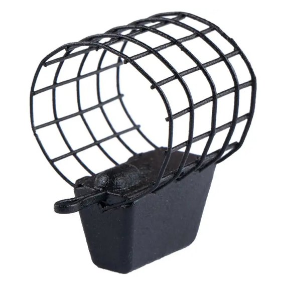Годівниця Brain фідерна S 4x13 осередків фарбована чорний 30g (1858.24.53), Вага: 30 г