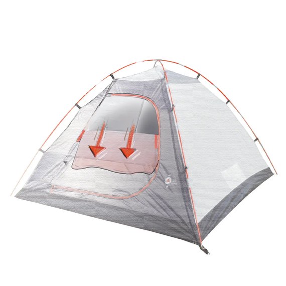 Палатка High Peak Tessin 4.1 Deep Forest (10380) 930594, Вместимость: Четырёхместные, изображение 10
