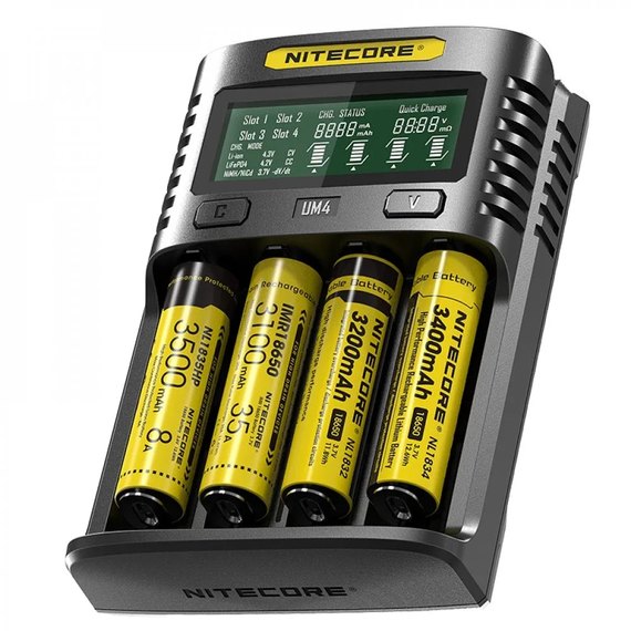 Зарядное устройство Nitecore UM4 четырехканальное (6-1339_4), изображение 4