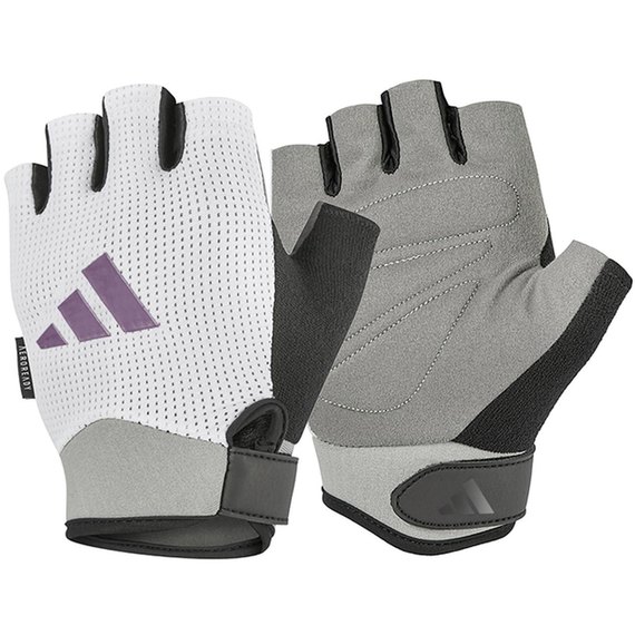 Перчатки для зала Adidas Performance Women's Gloves белые XL (ADGB-13256), Размер: XL