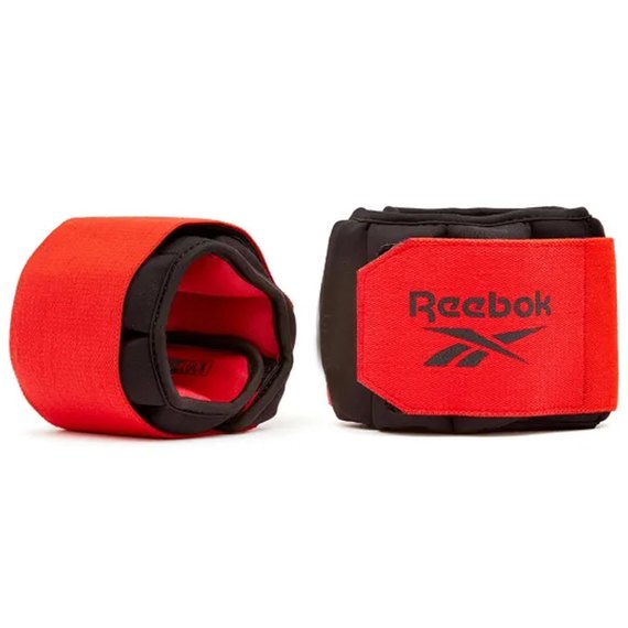 Обтяжувачі на щиколотки Reebok Flexlock Ankle Weight чорний 2 кг OFSM (RAWT-11273), Вага одного обважнювача, кг: 2 кг