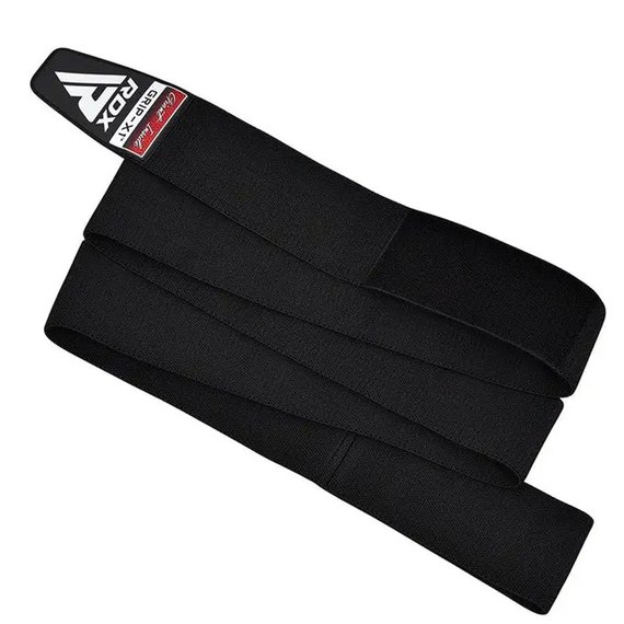 Бинты для колен RDX K1 GYM Knee Wraps Full Black (WAH-K1FB), Цвет: Чёрный, изображение 3