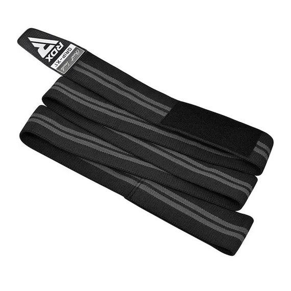 Бинты для колен RDX KR11 GYM Knee Wrap Black/Grey (WAH-KR11BG), изображение 5