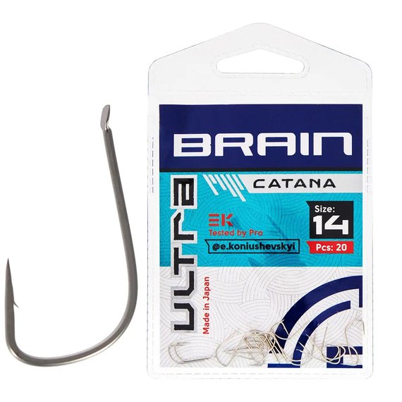 Гачок  Brain Ultra Catana #14 20 шт/уп (1858.52.37)