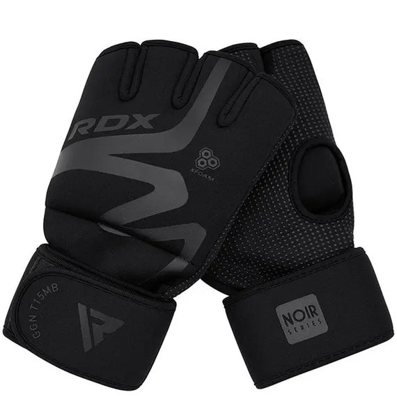 Рукавички для фітнесу RDX T15 Noir Inner Matte Black L (GGN-T15MB-L), Розмір: L, зображення 2