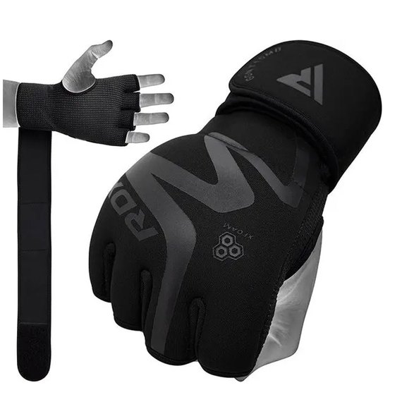 Рукавички для фітнесу RDX T15 Noir Inner Matte Black L (GGN-T15MB-L), Розмір: L, зображення 3