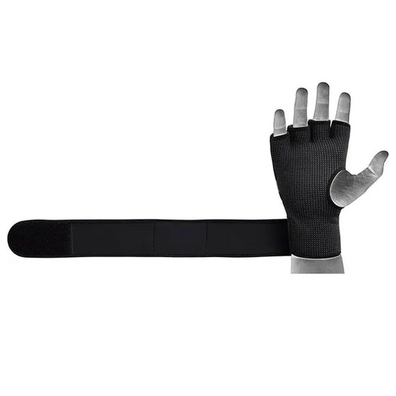 Перчатки для фитнеса RDX T15 Noir Inner Matte Black XL (GGN-T15MB-XL), Размер: XL, изображение 10