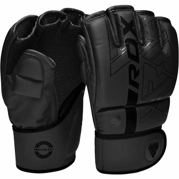 Перчатки для ММА RDX F6 KARA Matte Black XL (GGR-F6MB-XL), Размер: XL, Цвет: Чёрный, изображение 3