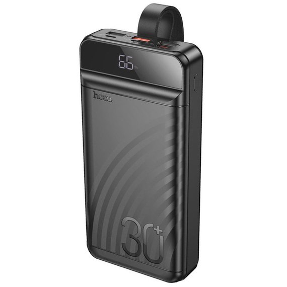 Повербанк HOCO Element J123B 30000 mAh 22.5W Black (000010598), Ёмкость: 30 000 mAh