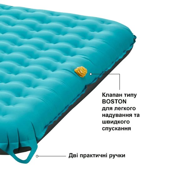 Матрас надувной Uquip Betty Double Petrol/Grey (243108) DAS302766, изображение 5