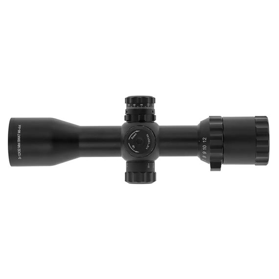 Оптичний приціл Leapers UTG Bug Buster 3-12x32 1" з сіткою Mil-Dot (SCP-M312AOD), зображення 3
