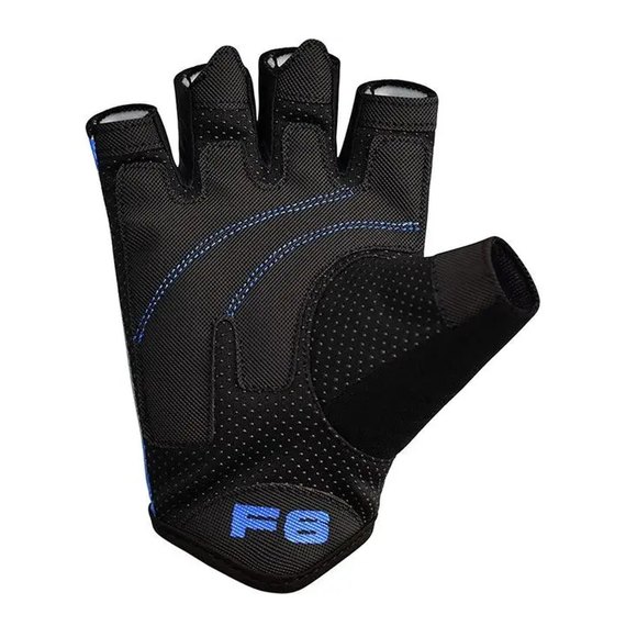 Перчатки для фитнеса RDX F6 Sumblimation Blue XL (WGS-F6U-XL), Размер: XL, Цвет: Чёрный/Синий, изображение 3