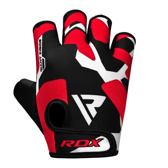 Перчатки для фитнеса RDX F6 Sumblimation Red XXL (WGS-F6R-XXL), Размер: XXL, Цвет: Чёрный/Красный, изображение 4