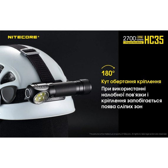 Налобный фонарь Nitecore HC35 (6-1380), изображение 23