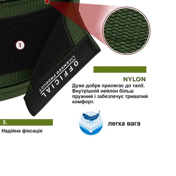 Пояс для важкої атлетики  RDX RX1 Weight Lifting Belt Grey L (WBS-RX1G-L), Розмір: L, Колір: Grey, зображення 10