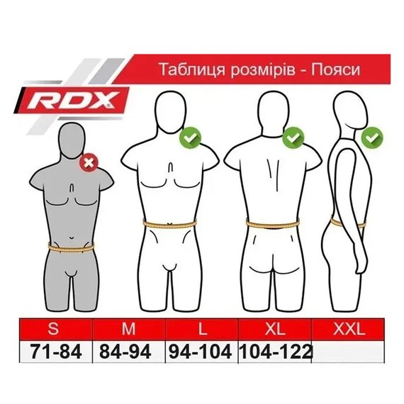 Пояс для важкої атлетики RDX RX3 EVA Curve неопрен Black M (WBE-RX3B-M), Розмір: M, Колір: Black, зображення 10