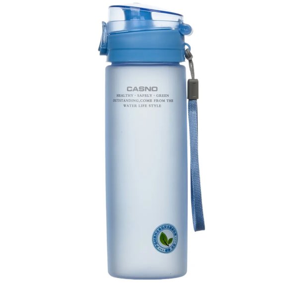 Бутылка для воды Casno 650 мл KXN-1157 Синяя (KXN-1157_Blue), Цвет: Blue