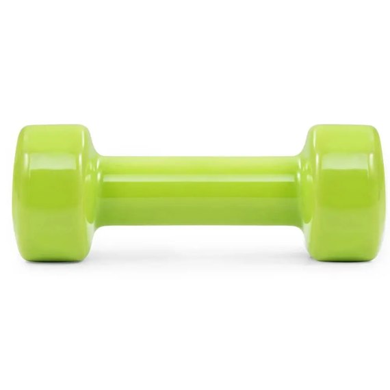 Гантелі PowerPlay 4103 вінілові 2*1,5 кг зелень (PP_4103_2*1,5kg), Вага: 2х1.5 кг, Колір: Зелений, зображення 5