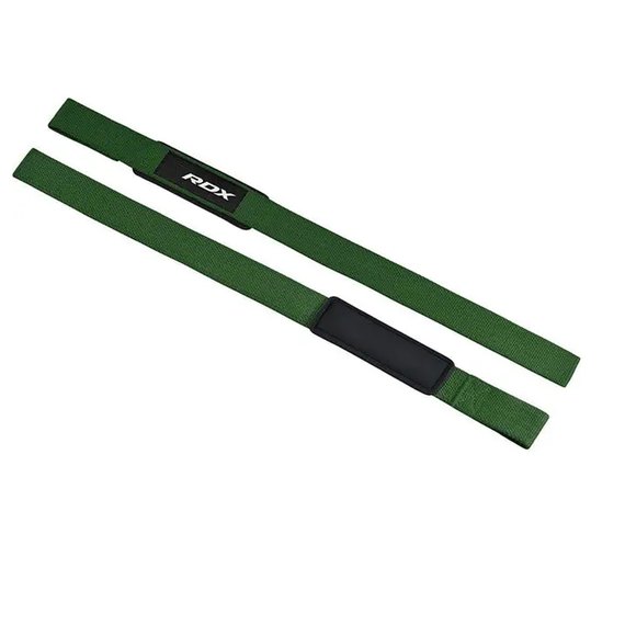 Лямки для тяги RDX W1 Gym Single Strap Army Green Plus (WAN-W1AG+), Цвет : Зелёный, изображение 4