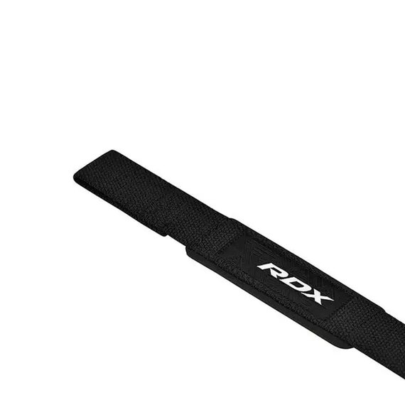Лямки для тяги RDX W1 Gym Single Strap Black Plus (WAN-W1B+), Цвет : Black, изображение 3